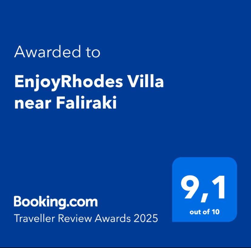 Enjoyrhodes Villa Near Faliraki Kalithies Buitenkant foto